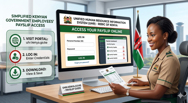 uhr.kenya.go.ke payslip